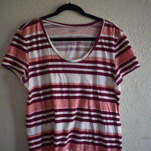LOFT Striped Tee Shirt